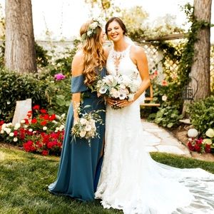 Blue Tobi formal dress